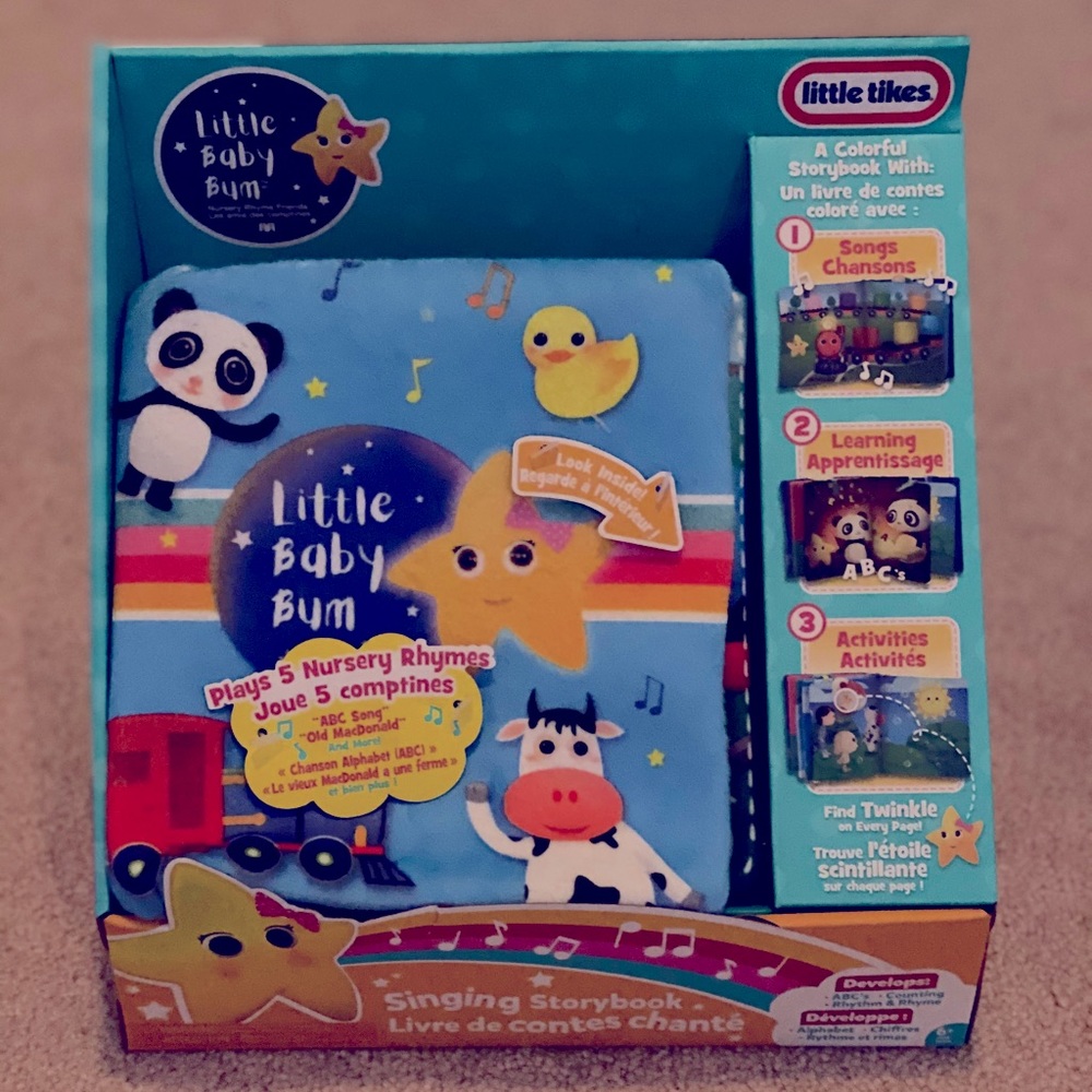 Little Tikes Little Baby Bum Singing Storybook